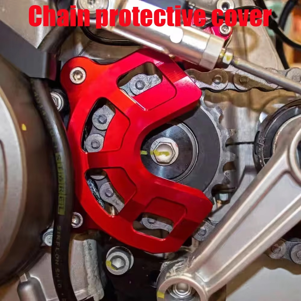 Chain Sprocket Set - غطاء ضرس أمامي سلسلة الحرس لأبريليا