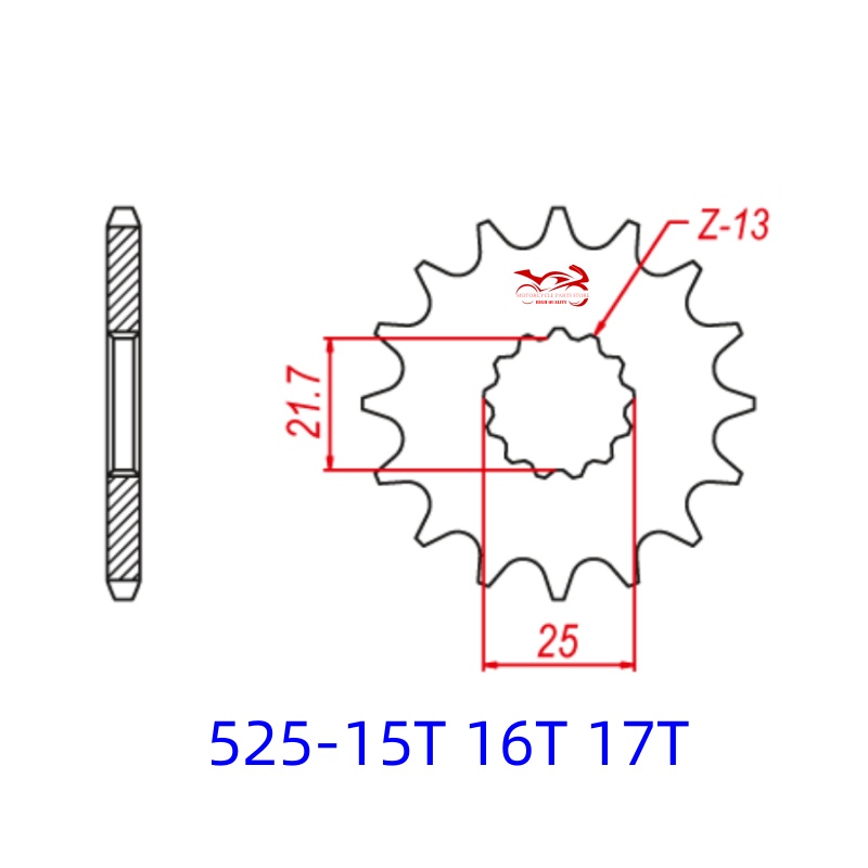 ضرس 525 لسوزوكي DL 650 1000 10 - مراجعة 428 Chain وسعره
